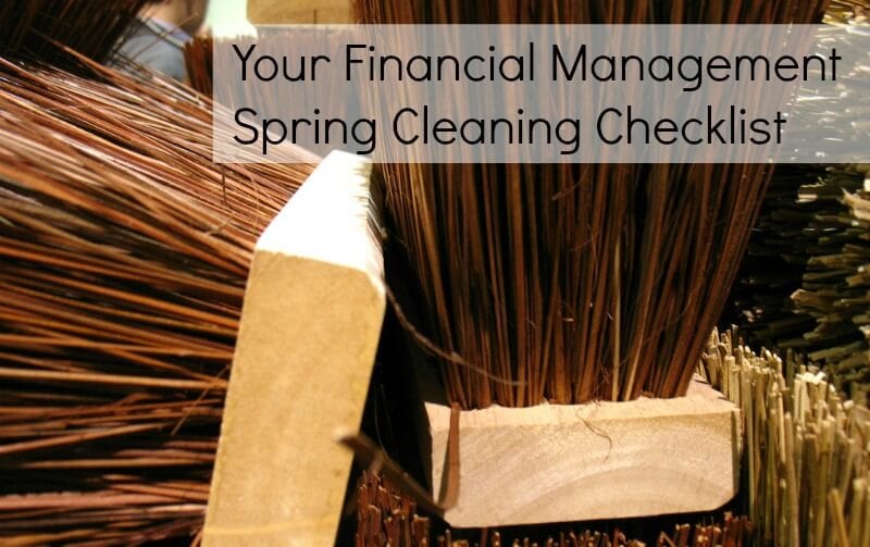 financial spring cleaning
