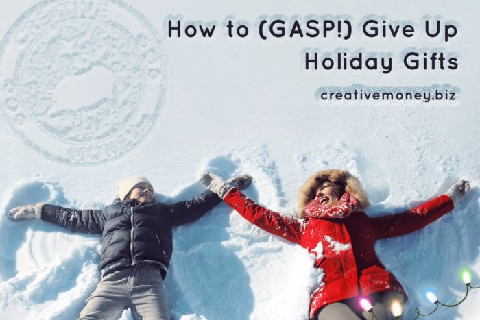 Scale Back on Gifts Scale Back on Gifts